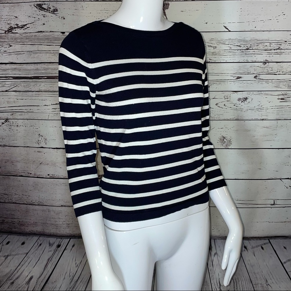 H&M - Navy Striped Nautical Sweater
